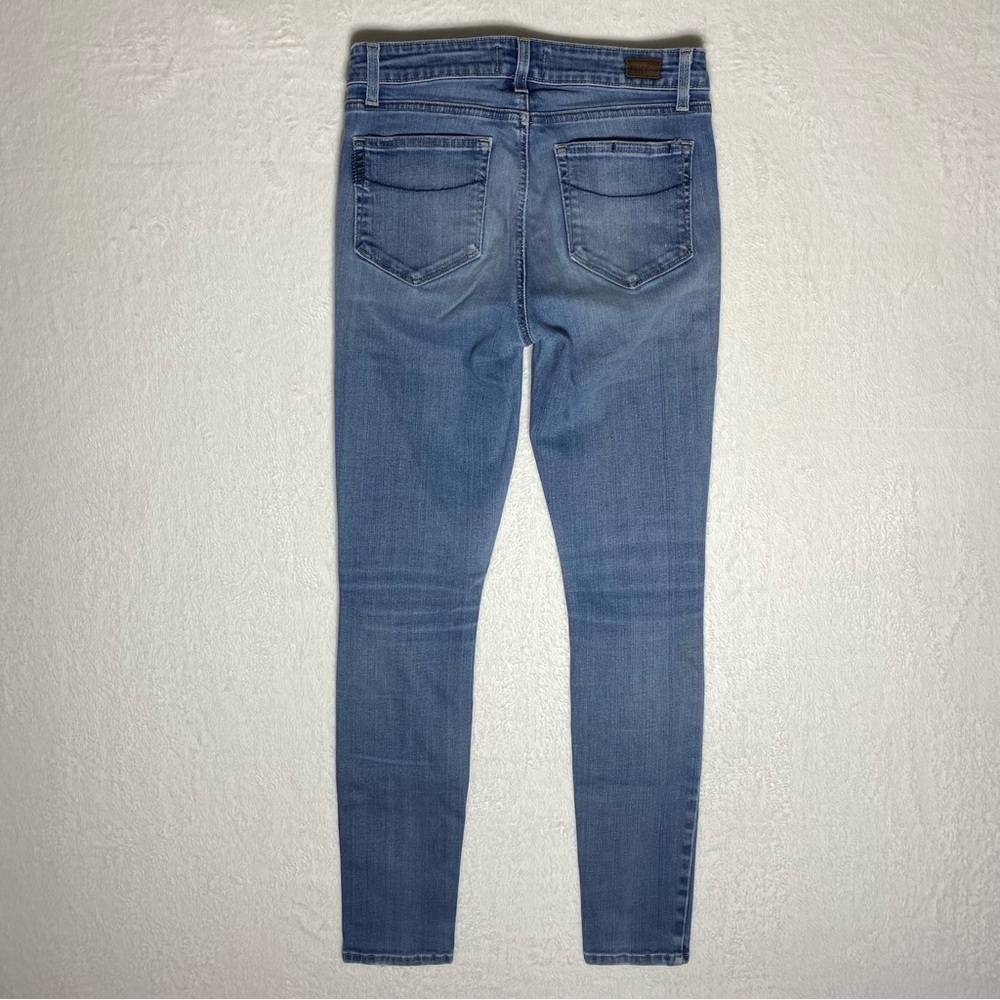 Paige Women’s Blue Skinny Jeans Size‎ 27 Distressed - Picture 8 of 8